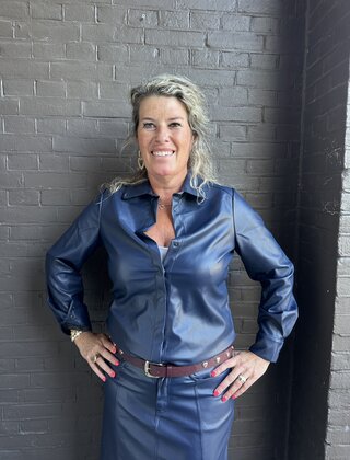 Blouse Emeline Donkerblauw