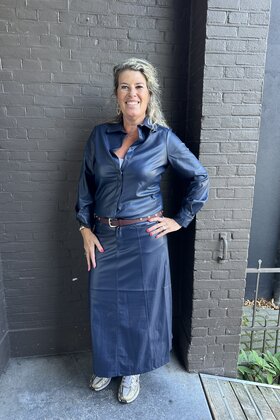 Rok Garance Donkerblauw