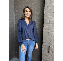 Top Vicky Blauw