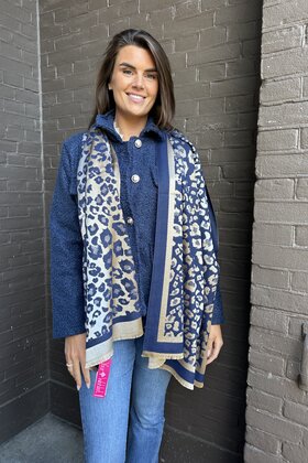 Jas Dion donker blauw