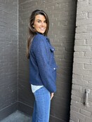 Jas Dion donker blauw Jas Dion donker blauw