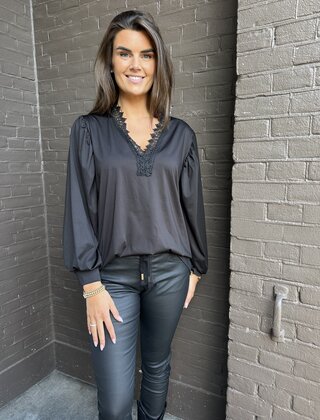 Top Vicky Zwart