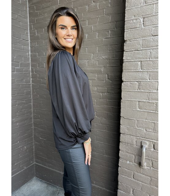 Top Vicky Zwart Top Vicky Zwart