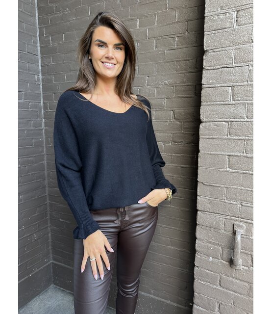 Trui Winanda zwart Trui Winanda zwart