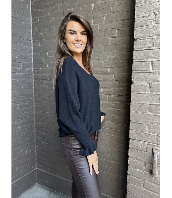 Trui Winanda zwart Trui Winanda zwart