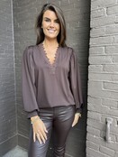 Top Vicky bruin Top Vicky bruin