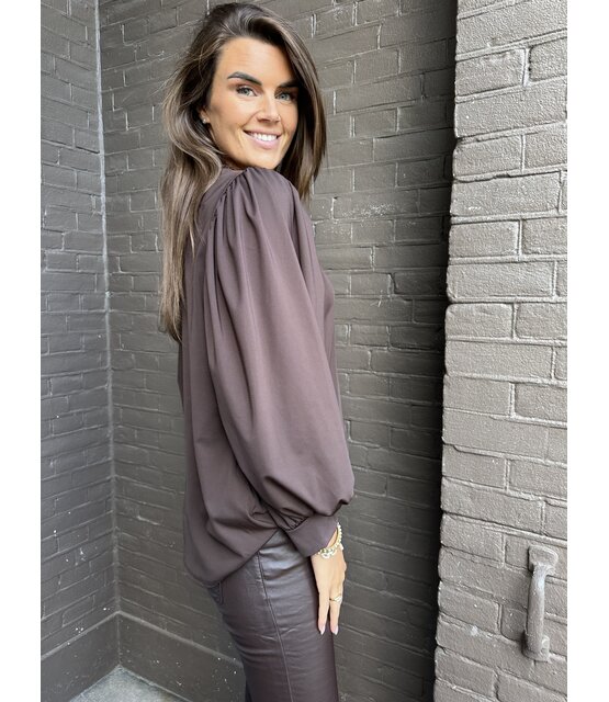 Top Vicky bruin Top Vicky bruin