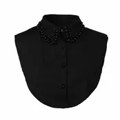 Kraagje zwart balletjes Kraagje zwart balletjes