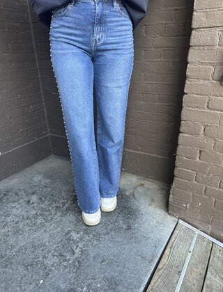 Jeans Studs Blauw