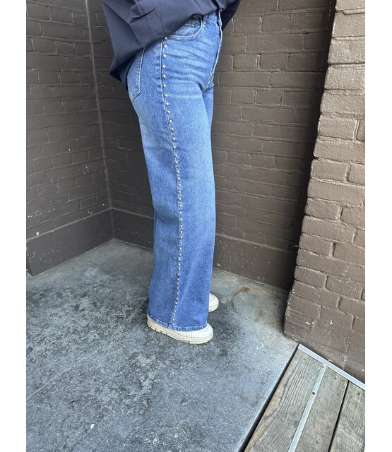 Jeans Studs Blauw