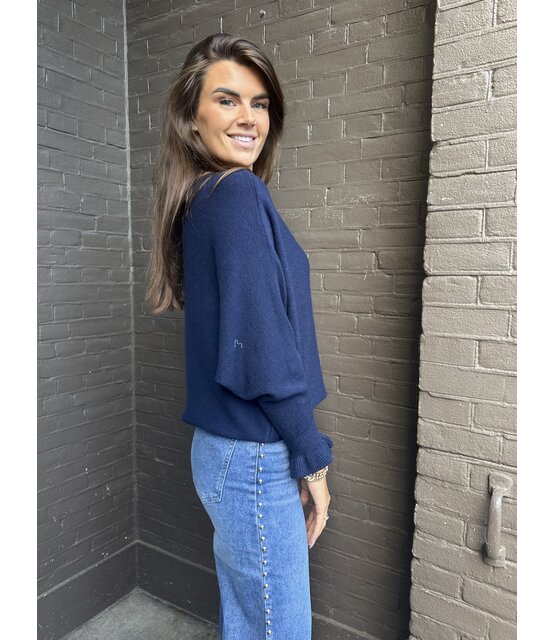 Trui Winanda donkerblauw