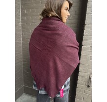 Sjaal Sparkle Bordeaux