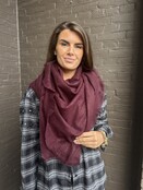 Sjaal Sparkle Bordeaux