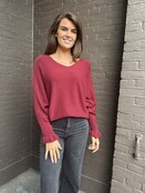 Trui Winanda Bordeaux