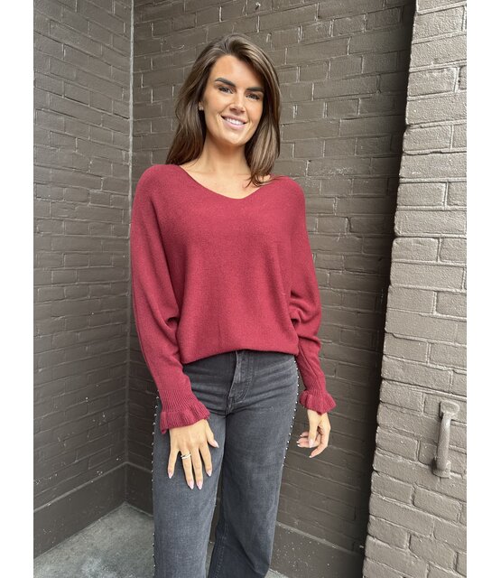 Trui Winanda Bordeaux