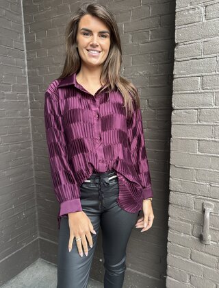 Blouse Ilona Bordeaux