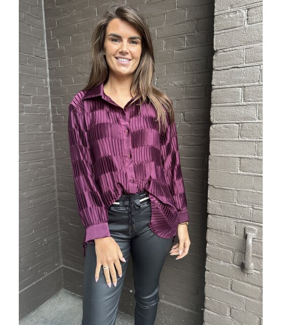 Blouse Ilona Bordeaux