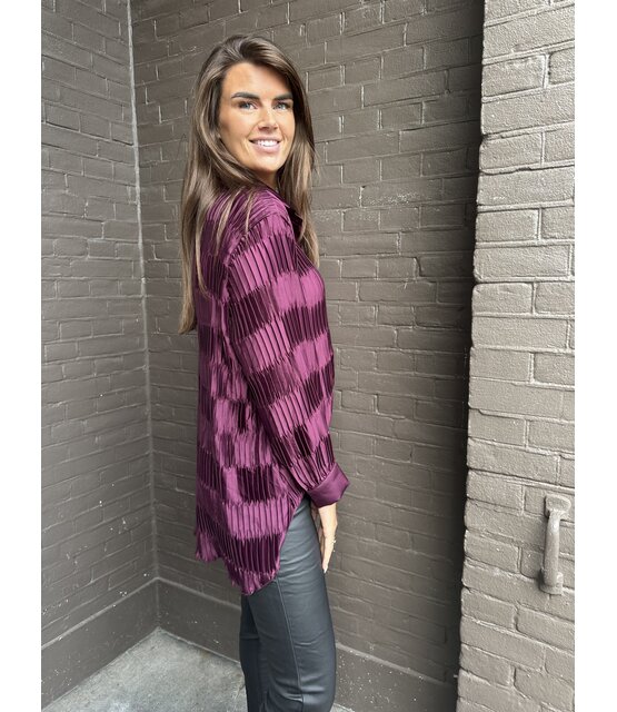 Blouse Ilona Bordeaux