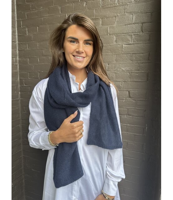 Sjaal Basic Donkerblauw Sjaal Basic Donkerblauw