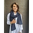 Sjaal Basic Donkerblauw