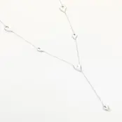 Ketting Hartjes Zilver