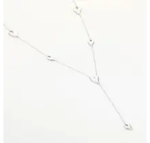 Ketting Hartjes Zilver