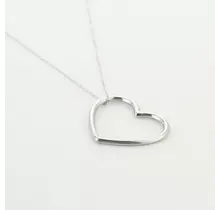 Ketting I Love U zilver
