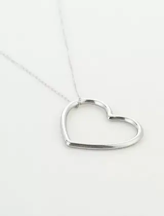 Ketting I Love U zilver
