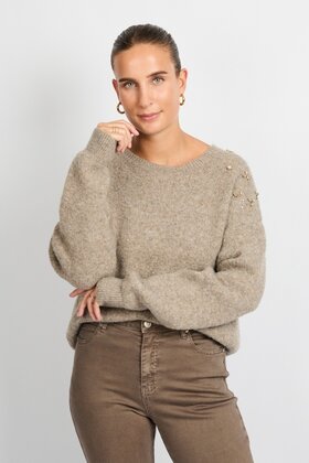 Trui Kirsten Taupe