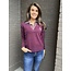 Trui Flower Bordeaux
