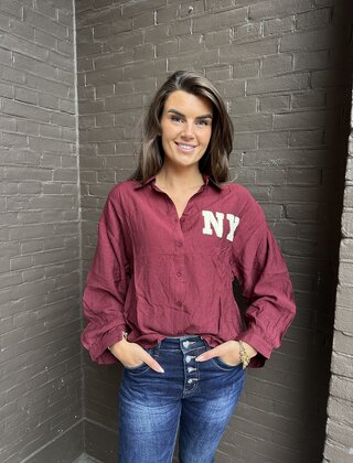 Blouse New York Bordeaux