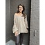Trui Smile oversized camel