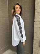 Blouse Barbara wit kant