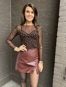 Skort bordeaux