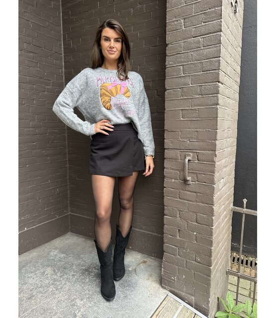 Skort Paris zwart