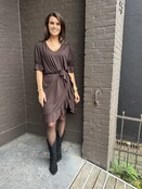 Jurk Travel bruin Jurk Travel bruin