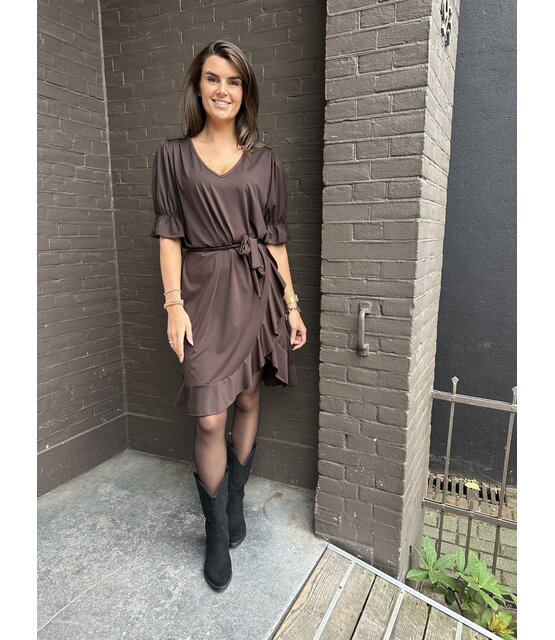 Jurk Travel bruin Jurk Travel bruin