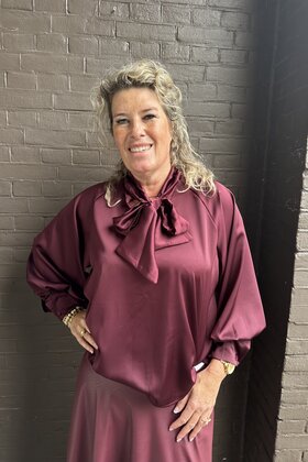 Blouse Dion bordeaux