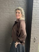 Blouse Dion bruin