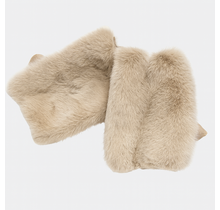 Handschoen fluffy Beige
