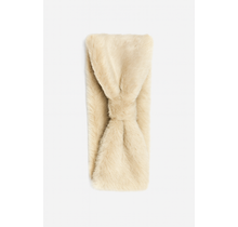 Hoofdband Fluffy Beige