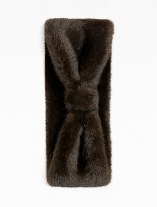 Hoofdband Fluffy Bruin