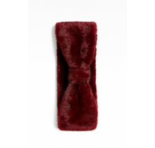 Hoofdband Fluffy Bordeaux
