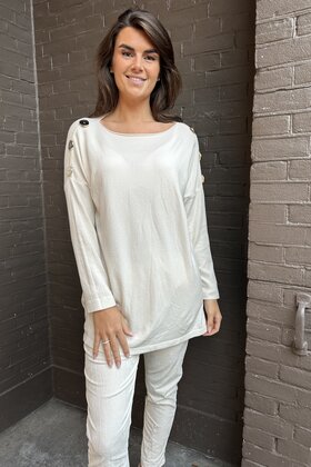 Trui Moniek beige