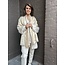 Sjaal Panter Beige/Goud