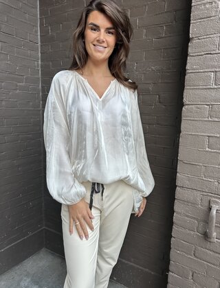 Top Marleen beige