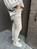 Broek Rib taupe
