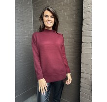 Trui Margriet bordeaux