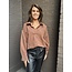 Blouse Hart Studs Bruin