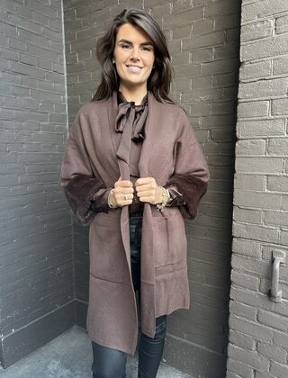 Vest Diva Bruin